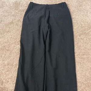 European dark gray/black slacks